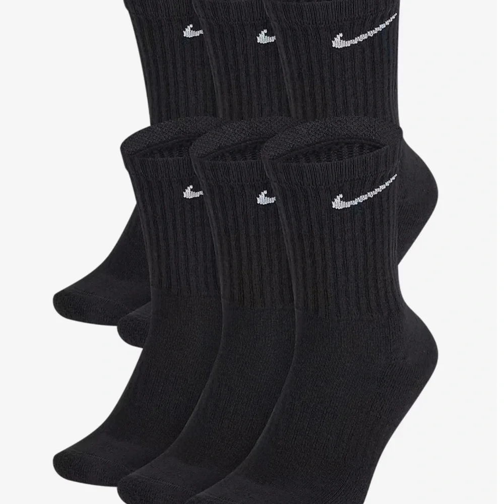 Nike Training Crew Socks (6 Pairs) Nike Everyday Cushioned
